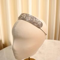 Tiara Corona con micro zircones