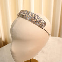 Tiara Corona con micro zircones