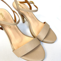 Tacón Cuero 11cm Delgado