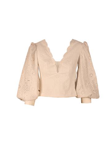 Eyelet Blouse