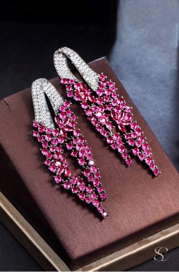 Fushia & Silver
